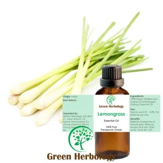 Lemongrass Essential Oil Pure Therapeutic Grade, 50ml
