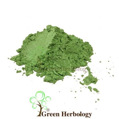 Green Mica Power (Sparkle) For Cosmetic Use