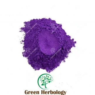 Purple colour mica powder for cosmetic use