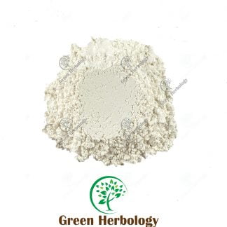 White mica powder for cosmetic use