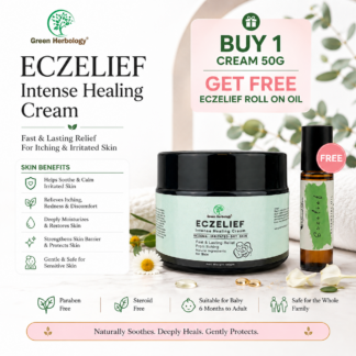 EczeLief - Natural Eczema Intense Healing Cream