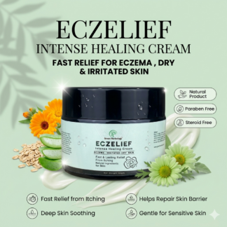 EczeLief - Natural Eczema Intense Healing Cream
