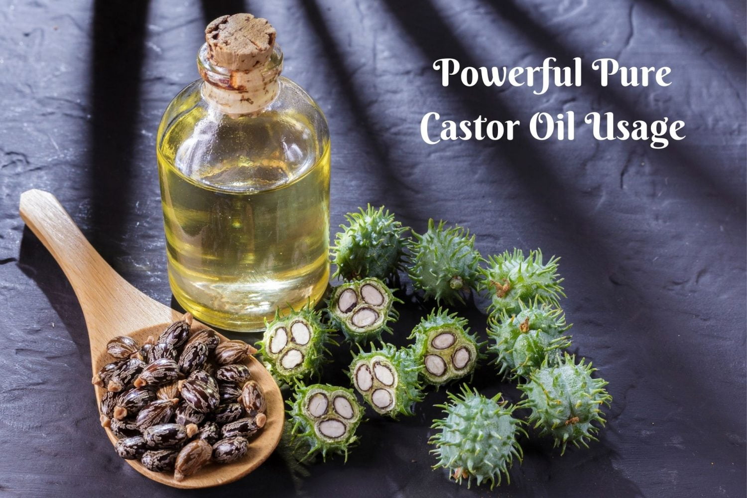 Castor oil usage