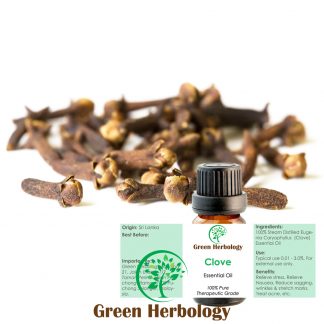 Clove Essential Oil, Pure Therapeutic Grade, 10ml