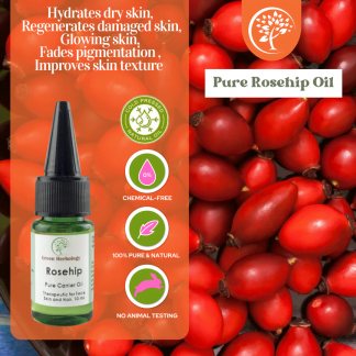 Rosehip carrier oil for cosmetic use 10ml