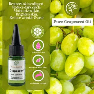 Grapeseed carrier oil for cosmetic use 10ml