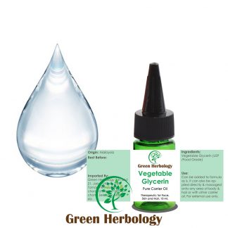 Vegetable Glycerin Carrier Oil For Cosmetic Use, 10ml