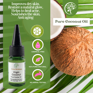 Virgin coconut oil for cosmetic use 10ml