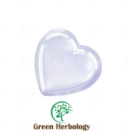Heart Shape Straight 45g Plastic Soap Casing with PP Sticker