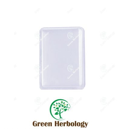 Rectangle 60g Plastic Soap Casing with White Sticker