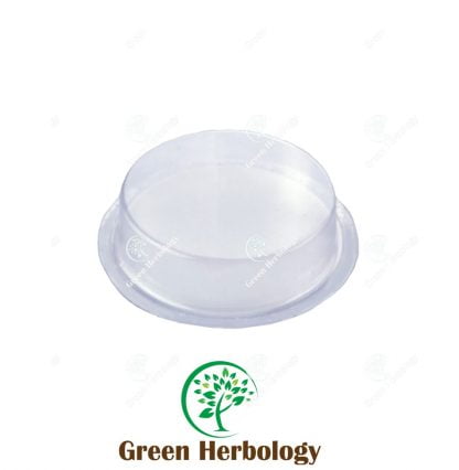 Round Plastic Soap Casing With PP Sticker 45g