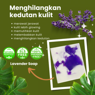 Lavender extract handmade soap for face & body