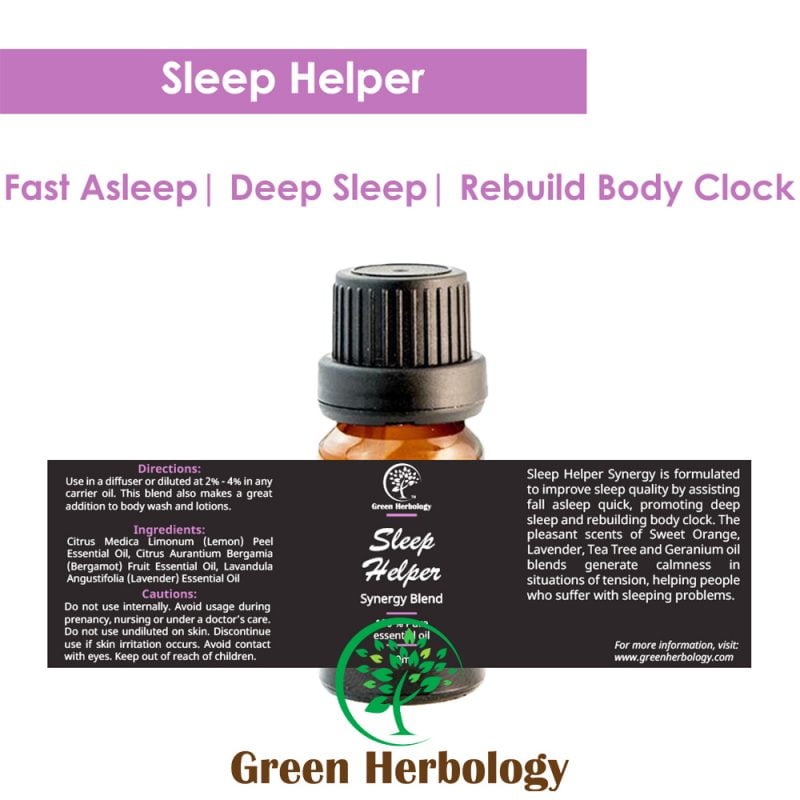 Sleep Helper Relief Synergy Blend Essential Oil 10ml
