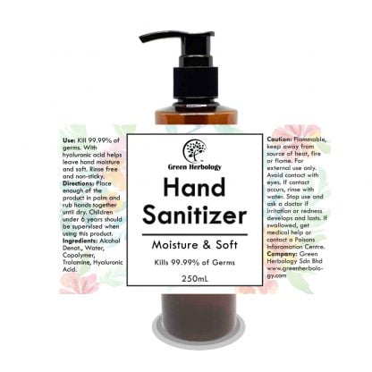 Hand Sanitizer with Moisture 250ml