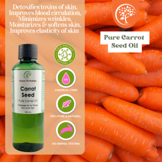 Carrot Seed Carrier Oil for cosmetic use
