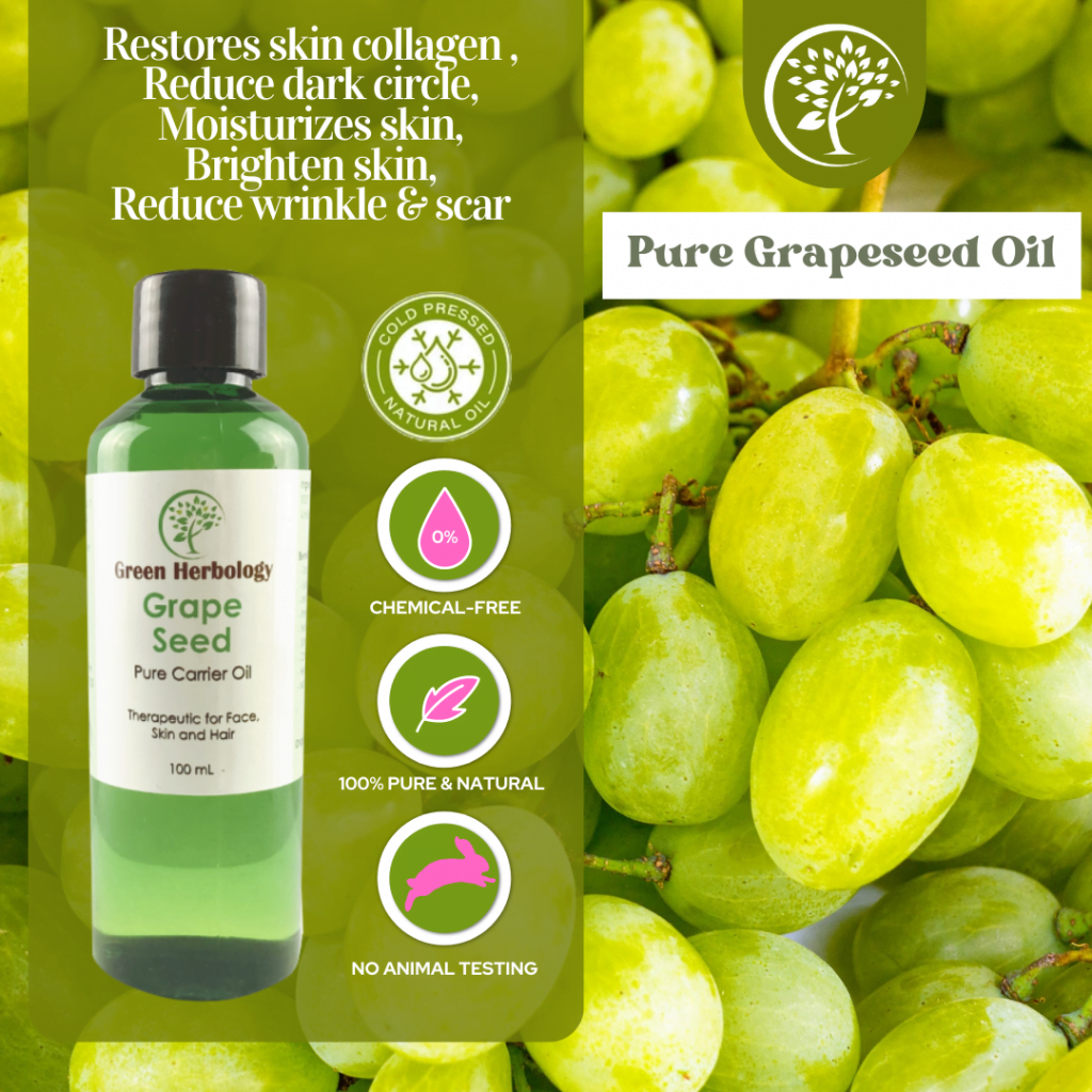 Grapeseed Oil Green Herbology