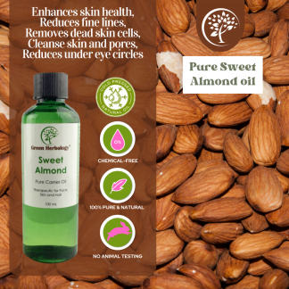 Sweet Almond carrier oil for cosmetic use