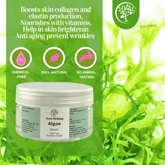 Alga extract for cosmetic use