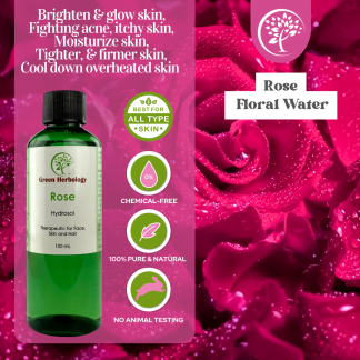 Rose Hydrosol 100ml for cosmetic use