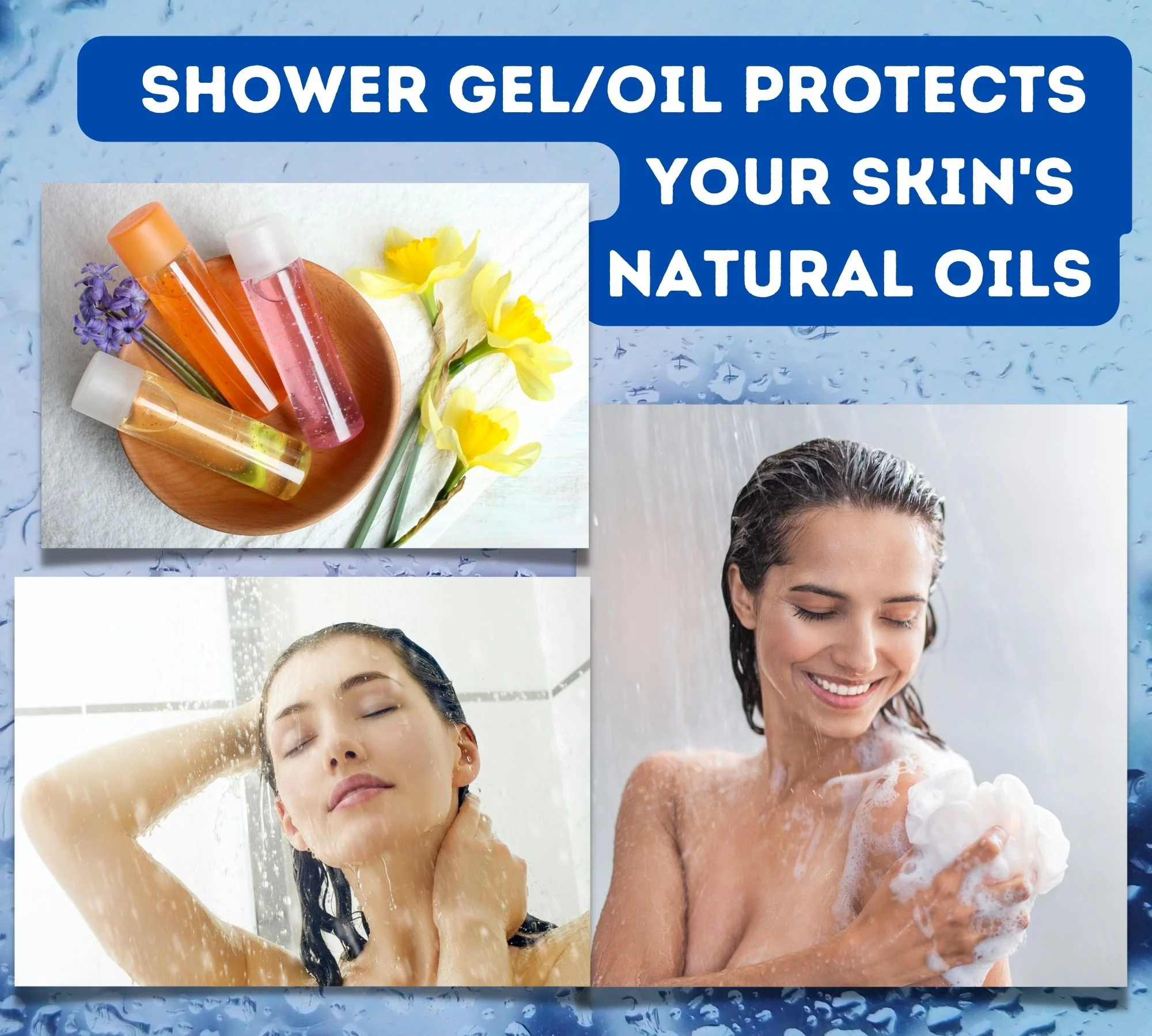 Shower gel benefits