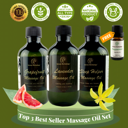 Top 3 Massage Oil Set