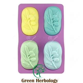 olive leaf soap mold for handmade soap