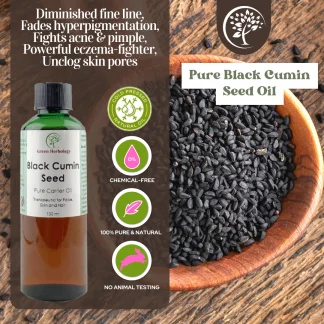 Black Cumin Seed Oil for cosmetic use