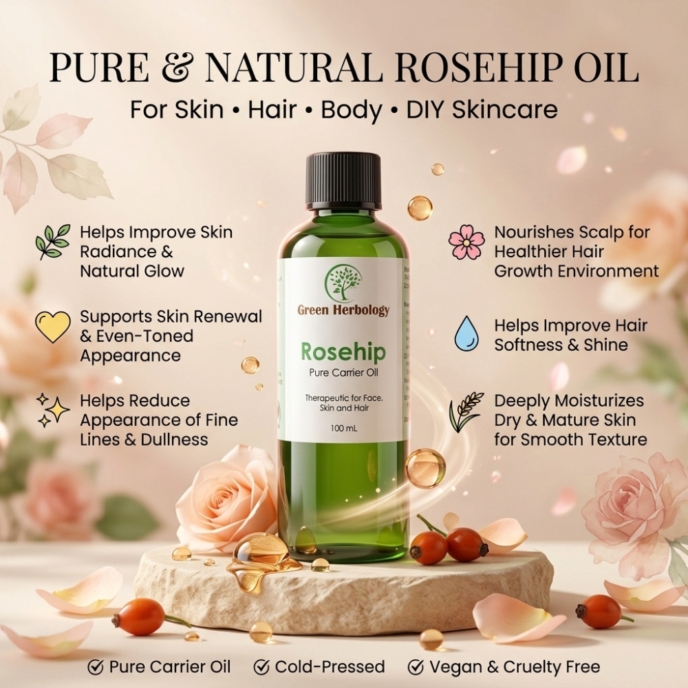 Rosehip Oil (With ISO-9001 Cert)