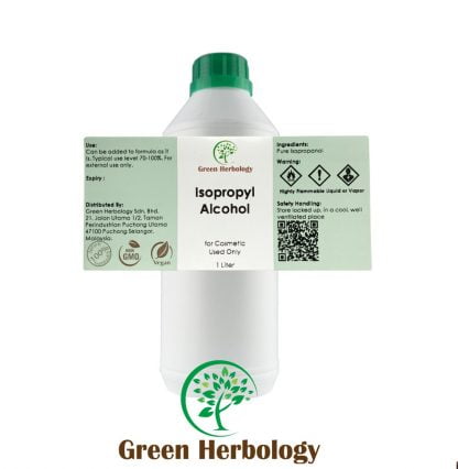 Isopropyl Alcohol (IPA) 99.8% - Preservative For DIY Cosmetic/Skincare 1 Liter
