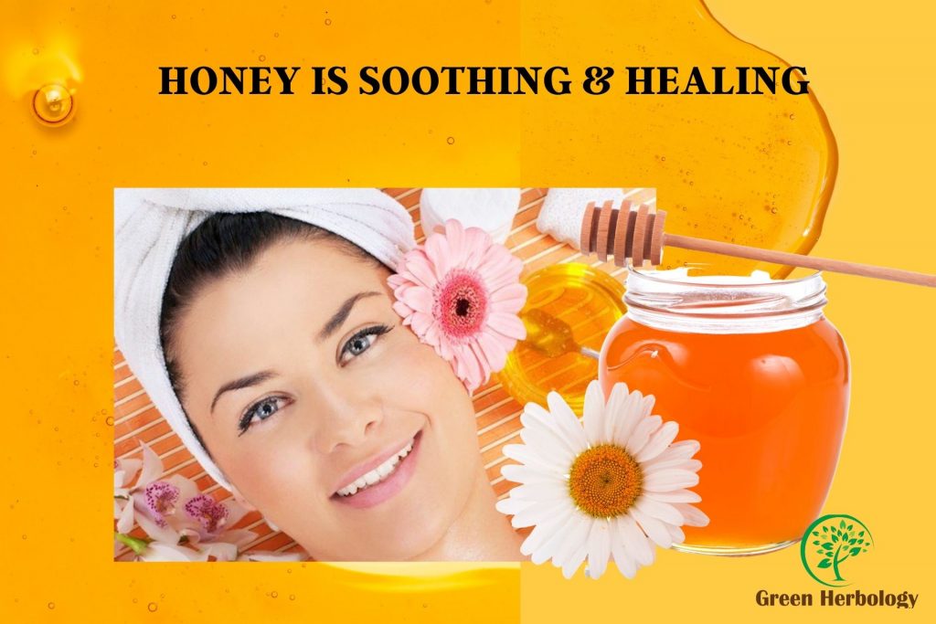 Honey gel for skin, hair & lips