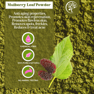 Mulberry Leaf Powder - For Cosmetic Use