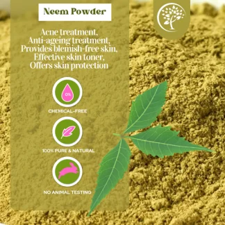 Neem Leaf Powder - For Cosmetic Use