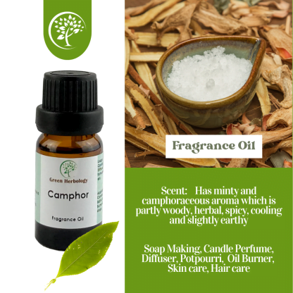 Camphor Fragrance Oil for cosmetic use