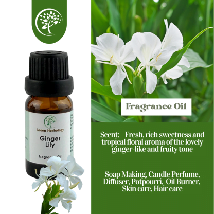 Ginger Lily Fragrance Oil for cosmetic use