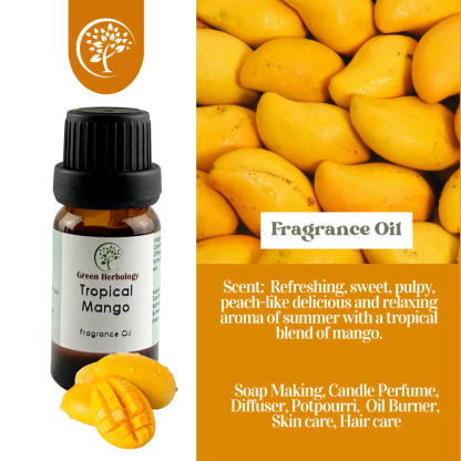 Tropical Mango Fragrance Oil for cosmetic use