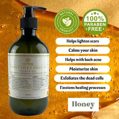 Honey silky smooth shower gel shower gel