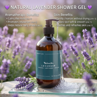 De Sweet Skin Lavender Shower Gel 500ml | Soothing & Softening & Healing