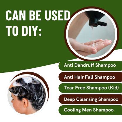 Hair Shampoo Base, Clear, Transparent