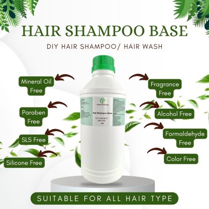 Hair Shampoo Base, Clear, Transparent
