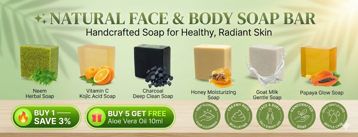 Natural Face and Body Soap