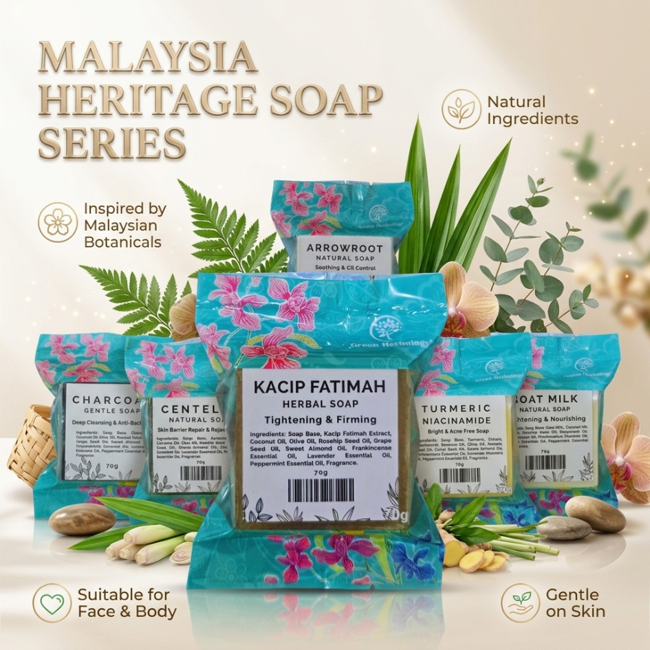Malaysia Heritage Soap Series I Natural Soap 70g