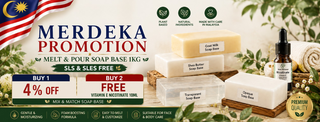 melt and pour soap base merdeka promotion