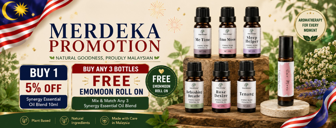 essential oil blend promotion