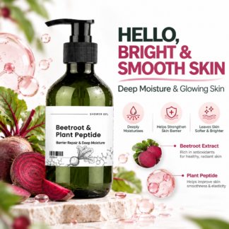 Beetroot & Plant Peptide I Barrier Repair & Deep Moisture Shower Gel 300ml