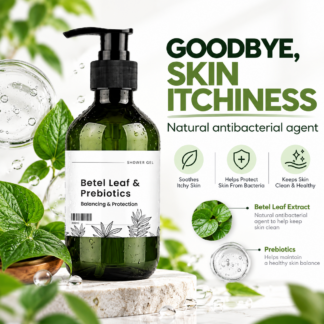 Betel Leaf & Prebiotics Balancing & Protection Shower Gel 300ml